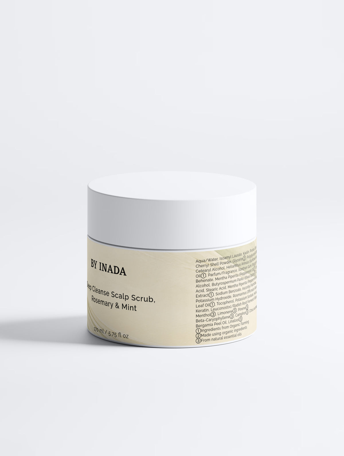Deep Cleanse Scalp Scrub, Rosemary & Mint - 170ml
