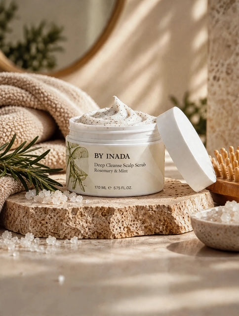 Deep Cleanse Scalp Scrub, Rosemary & Mint - 170ml